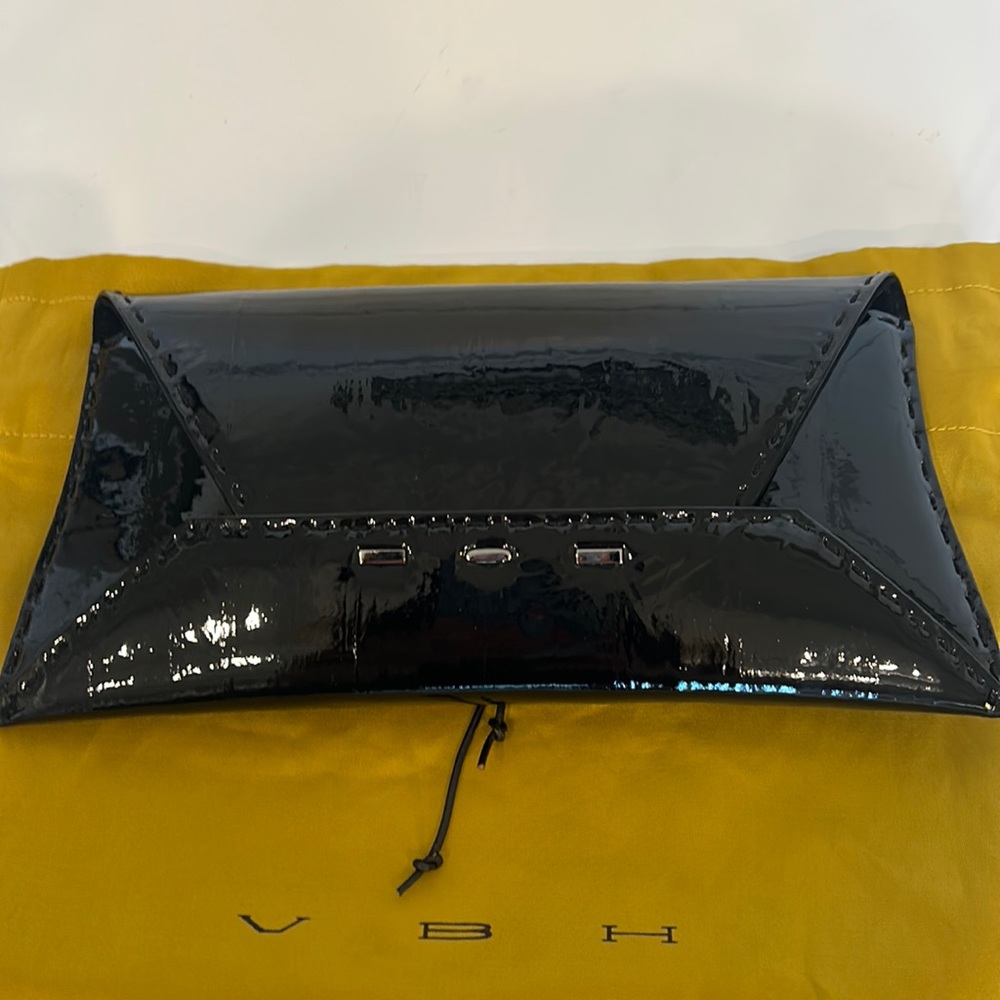 VBH Vernon Bruce Hoeksema Black Lizard “MANILLA” Clutch Purse First Edition 125
